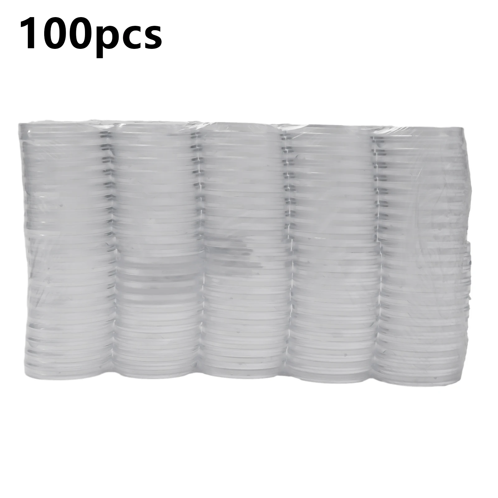 100 Uds. Cápsulas para monedas sin montura de 39mm pueden adaptarse a monedas de plata Britannia de 1 Oz cápsulas de almacenamiento cajas de protección contenedor