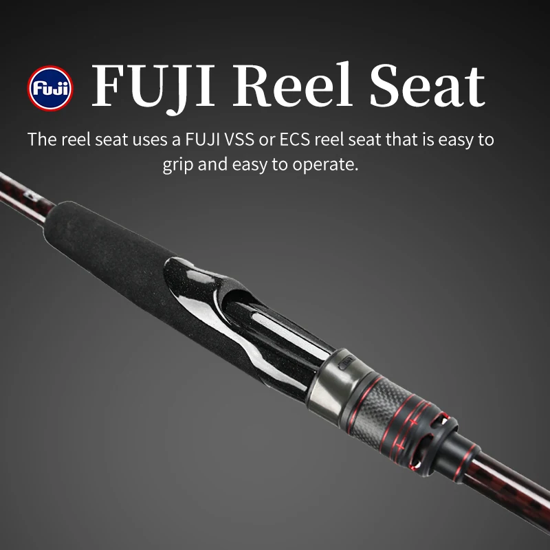 Caña de Pescar TSURINOYA Long Casting SEABASS ROD HACKER Ⅱ 732L 732ML 752M, Spinning y Casting, Acción MF, Guías FUJI A, Equipo de Pesca