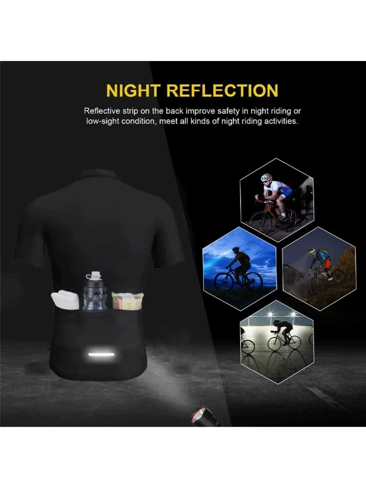 2024 ciclismo verano hombres divertida camiseta de bicicleta ciclo de manga corta MTB jersey ropa de bicicleta de carretera ciclismo jersey