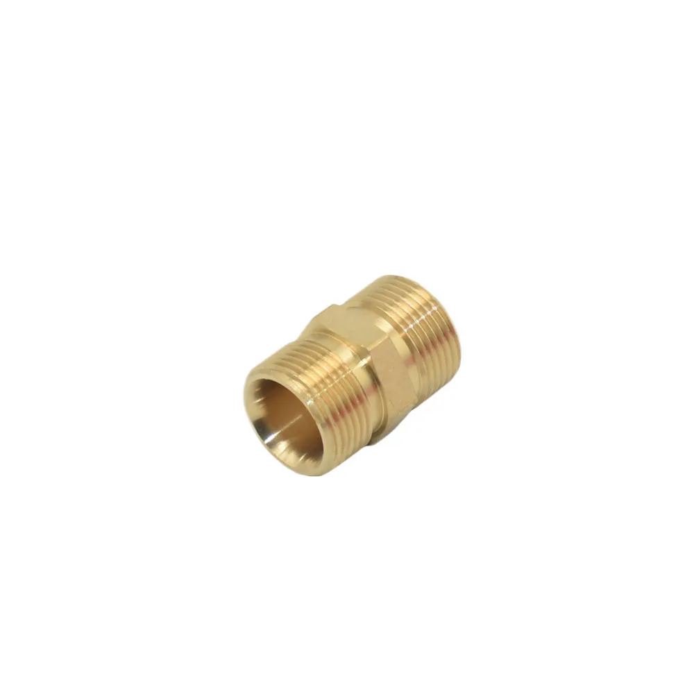 Latón 3/8 1/2 3/4 pulgadas a M22 M18 M14 conector de rosca hembra macho reparación de grifo de agua extender adaptador de tubo de baño de cocina