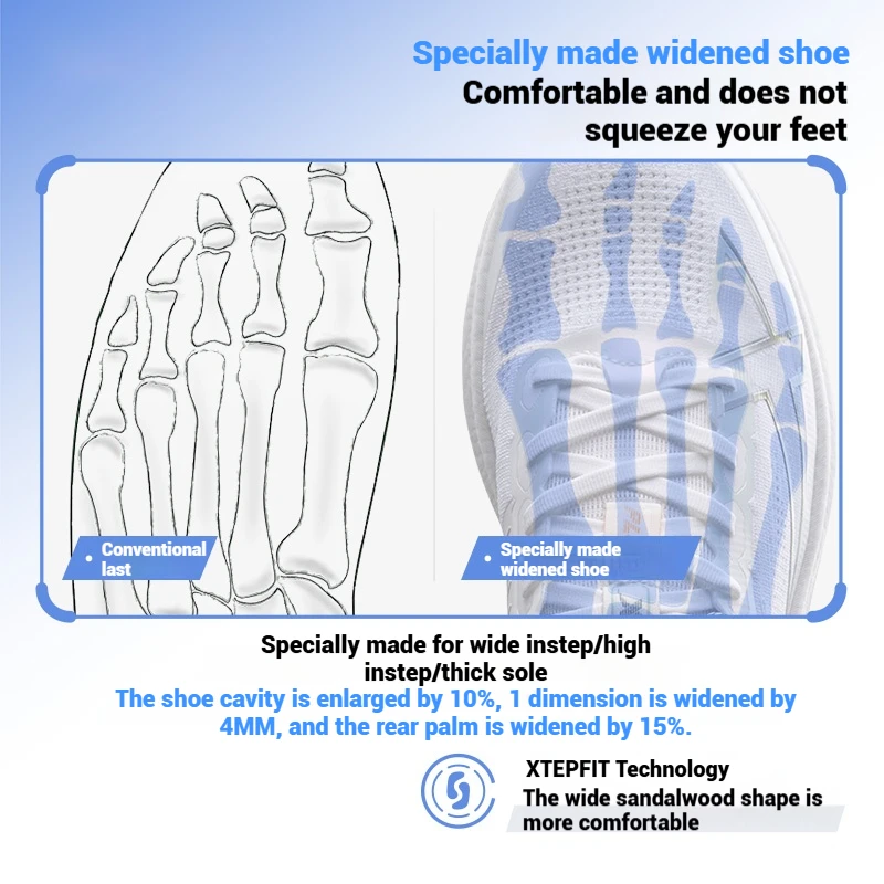 Xtep 2000km Plus zapatillas para correr 2025 nueva primavera ligeras antideslizantes resistentes al desgaste zapatillas de entrenamiento para correr para hombres 875319110001