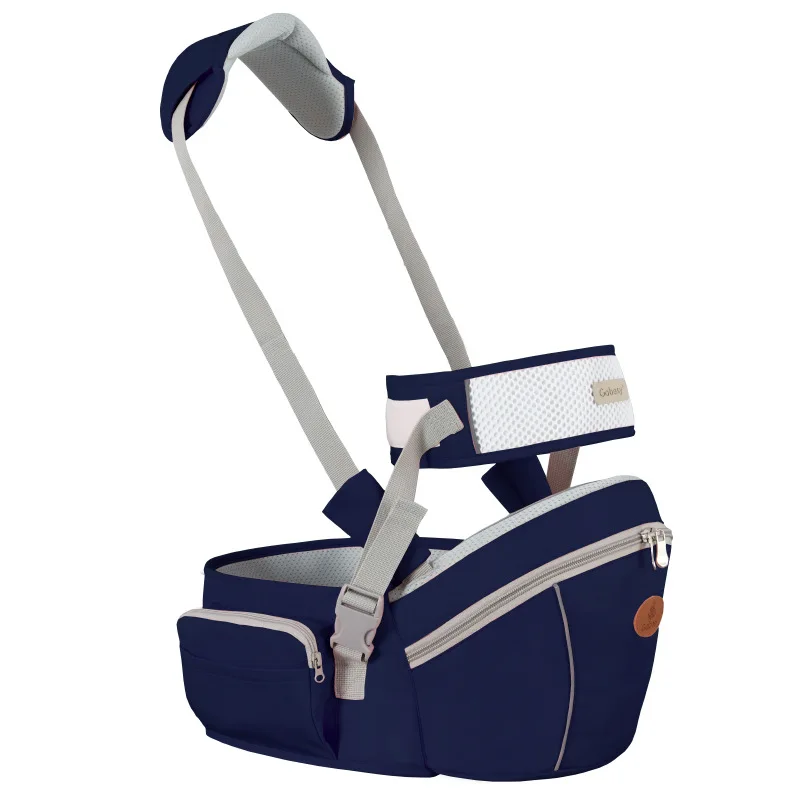 Portabebés ergonómico portátil para chico, asiento de cadera, taburete de cintura, cabestrillo frontal, portabebés de canguro para equipo de bebé
