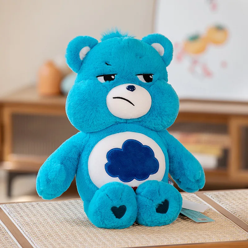 Osos de cuidado, lindo oso arcoíris, juguetes de peluche, oso de dibujos animados encantador, muñecos de peluche suaves, decoración del hogar, almohadas de felpa para dormir