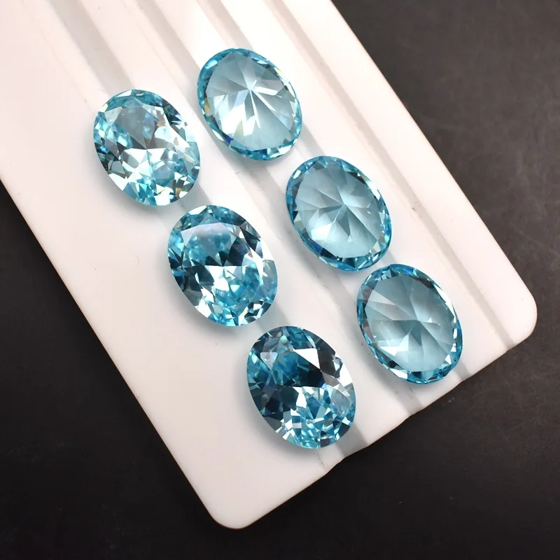 Aguamarina clara picada natural sin calentar 12,50 quilates 12x16 mm Corte ovalado AAAA+ Gema suelta