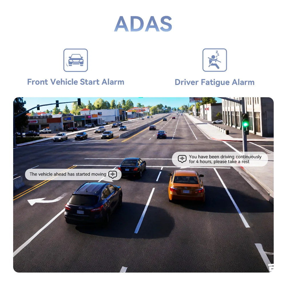 Cámara para Auto DDPAI Mola N3 Pro, Grabadora Delantera y Trasera, DVR 3K, GPS, Monitor de Estacionamiento 24H