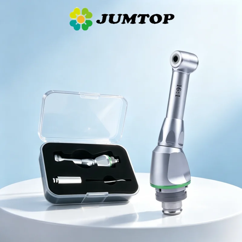 Cabezal de contraángulo de reducción 16:1 JUMTOP Dental para motor endodóntico
