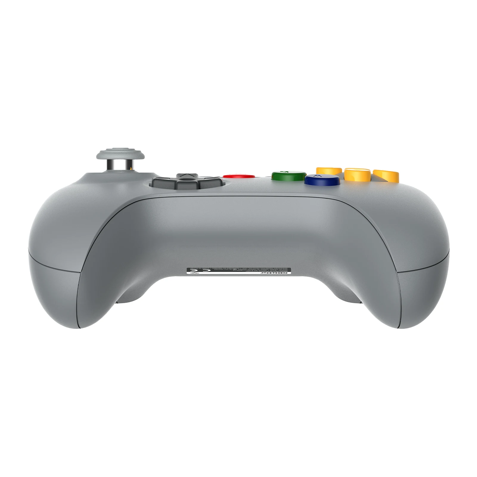 Control Inalámbrico 8BitDo N64 2.4G para Consola N64 Original, Analógico 3D y Windows (Gris), Joystick con Efecto Hall