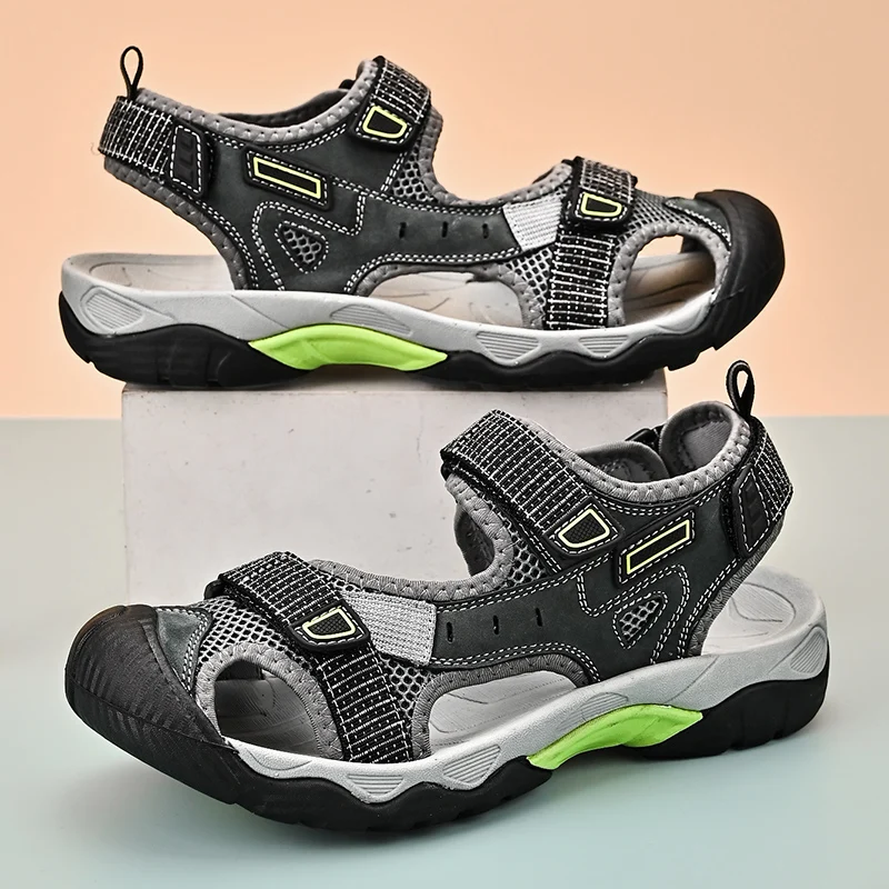 Zapatos de Verano 2025 para Hombre y Mujer, Sandalias de Estudiante para Exteriores, Antideslizantes, con Suela Blanda, para Senderismo en Ríos, Deportivas, de Suela Plana, para Playa