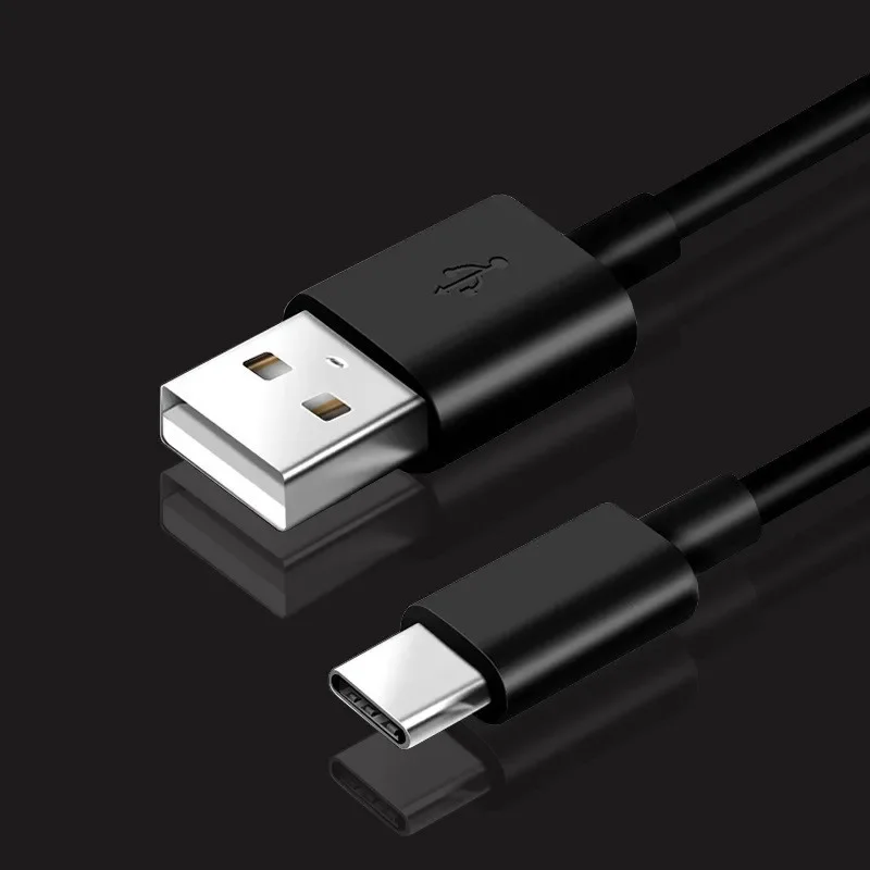 10 Uds 0,25 M 1M 2m 3M 2A tipo USB C cable de cargador de datos de USb-C de carga rápida para Samsung Htc Lg Xiaomi Huawei teléfono 0,5 m 1,5 m