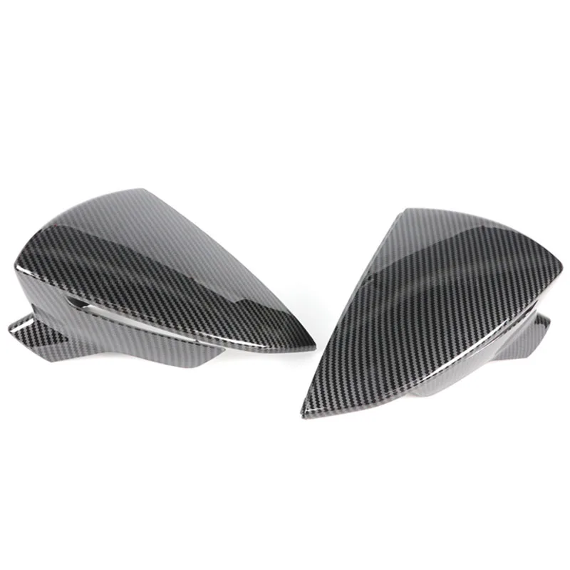 Tapas de espejo lateral de fibra de carbono para SEAT Leon MK3 5F ST FR Cupra Ibiza Mk5 Arona KJ7 2017-2019 2020 funda para espejo retrovisor