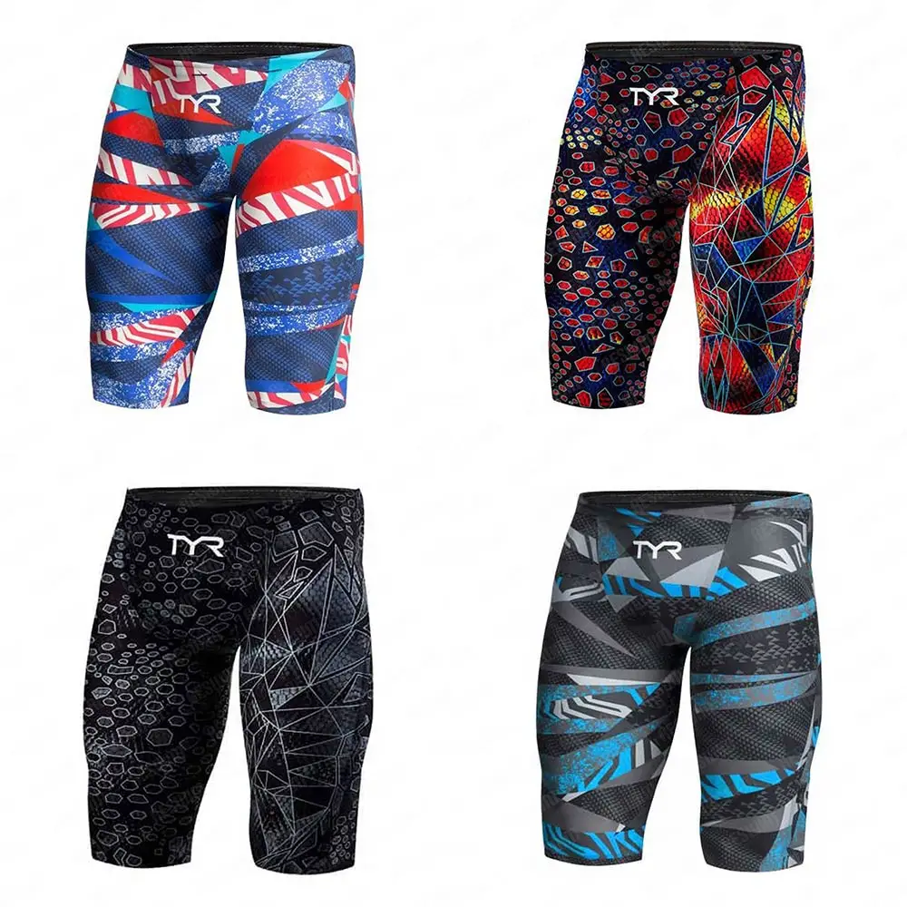 Nuevo Traje de Baño Jammer para Hombre, Pantalones Cortos de Natación de Secado Rápido, Bañador Ajustado para Entrenamiento de Natación, Playa y Surf