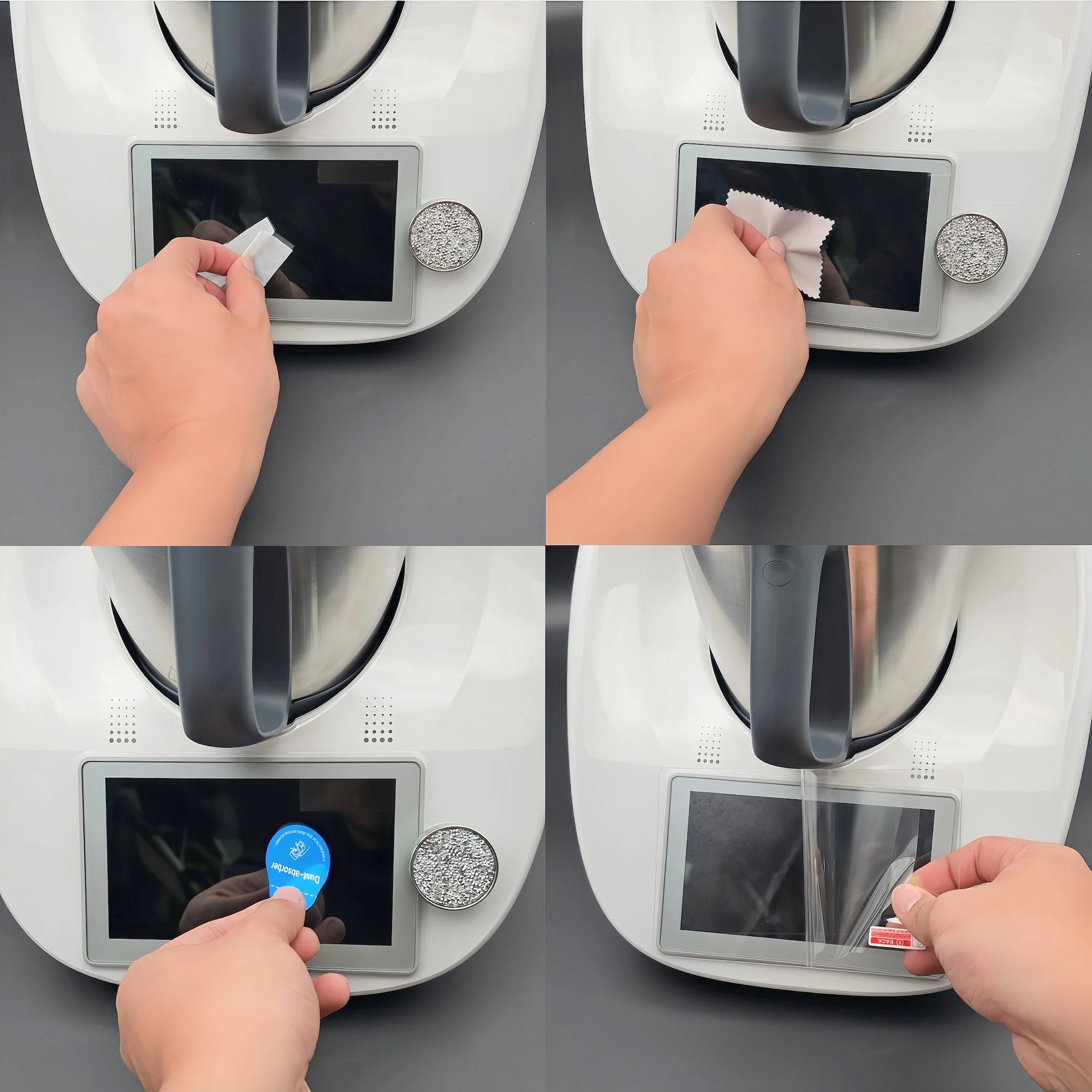 Protector de pantalla compatible con Thermomix TM7 TM6 TM5 Vidrio templado 1 pieza Vidrio templado de alto alumina