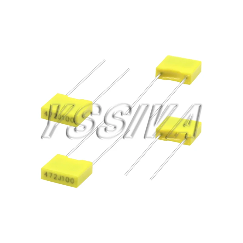 Kit surtido de condensadores de corrección, 240 Uds., 24 valores x 10 Uds., 100V, 102J-105J, juego de condensadores de película plástica de seguridad de polipropileno