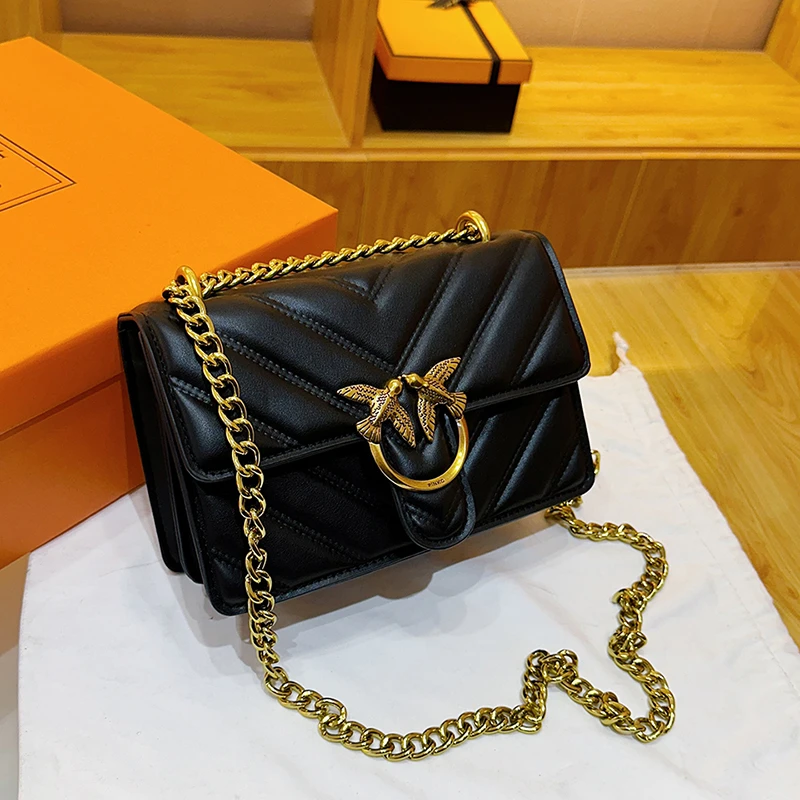 Bolso Swallow 2026, Bolso Cuadrado Versátil, Elegante Bolso de Hombro y Bandolera de Lujo