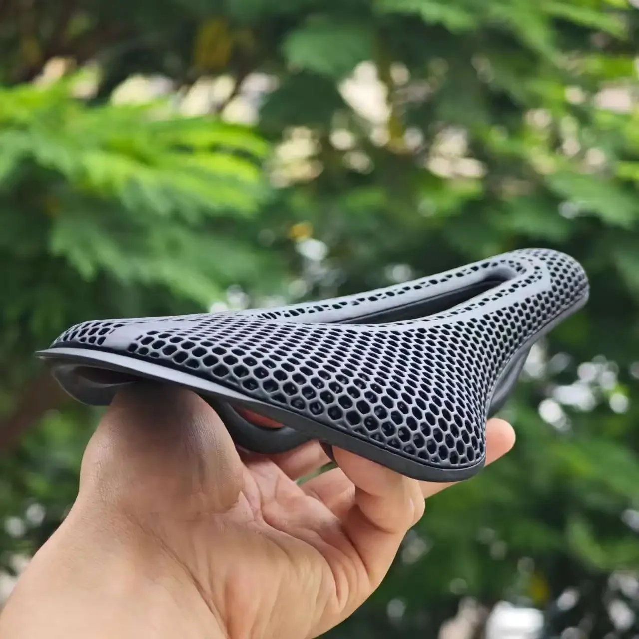 GOLDIX, nuevo sillín de bicicleta con estampado 3D de carbono, ultraligero, para carretera, MTB, sillín de carreras, cojín para bicicleta, accesorios para asiento de bicicleta