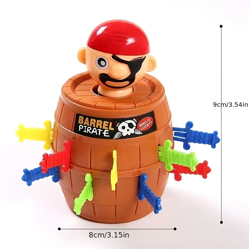 Juguetes de cubo pirata, novedosos juguetes de cubo pirata para trucos y lanzamientos, juguetes creativos para niños