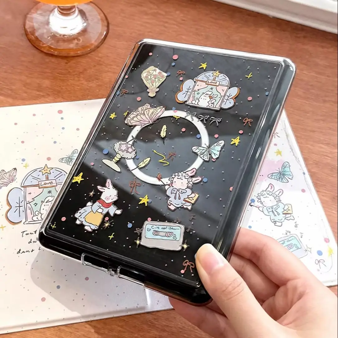 Funda magnética desmontable para Kindle, compatible con Paperwhite 1 2 3 4 5 6, 10.ª, 11.ª y 12.ª generación, 6, 6.8, 7 pulgadas, Kindle 11.ª generación 2022/2024
