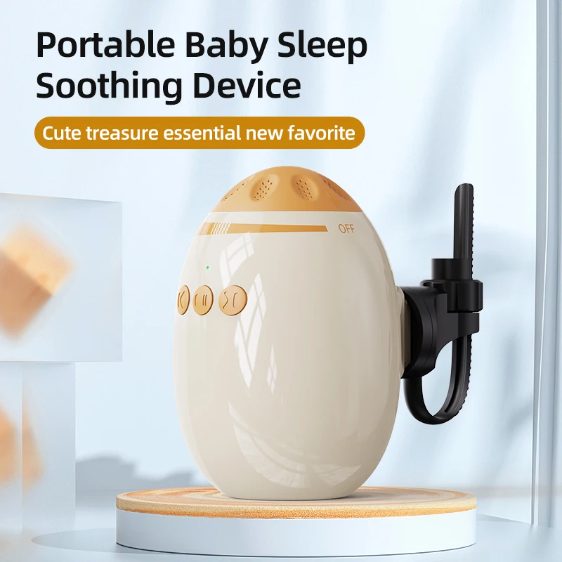 Cochecito de bebé portátil, accesorios basculantes, columpio automático para bebé, chupete para dormir con ruido blanco, agitador para bebé, dispositivo de ayuda para dormir
