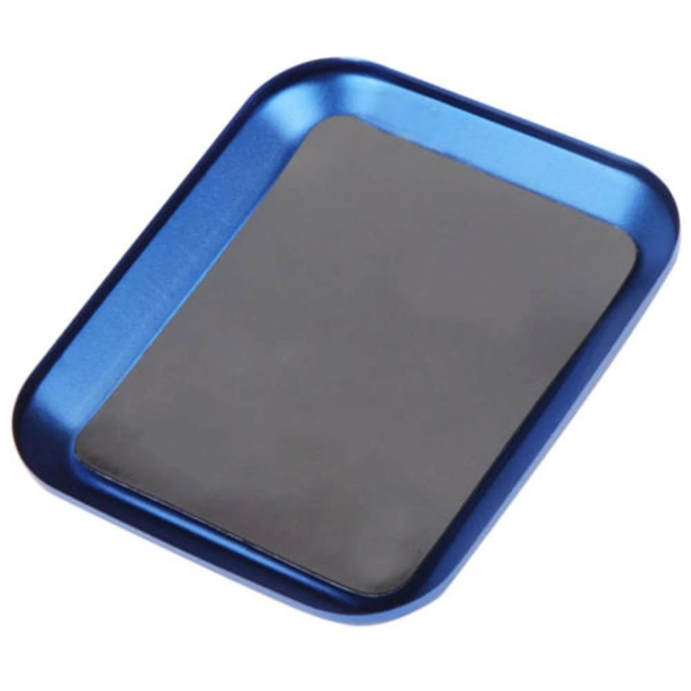 Herramienta de reparación RC, placa de bandeja de tornillo magnético de aleación de aluminio para avión, coche, barco, oruga Axial SCX10 D90 D110, modelo de reparación Co