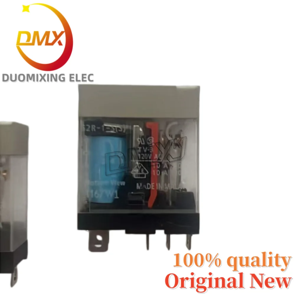 10 piezas/lote de relés de conversión originales G2R-1-S(S) 10A 24VDC12VDC de 5 pines, juego de relés de conversión P2RFZ-05-E 05 Base