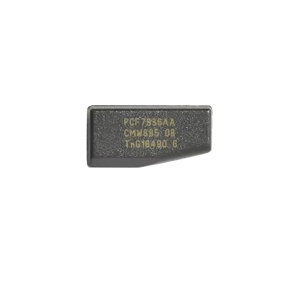 10 unids/lote Original PCF7936AA ID46 Chip transpondedor T19 7936AA desbloqueo ID 46 PCF7936 (actualización de PCF7936AS) Chip automático de carbono en blanco