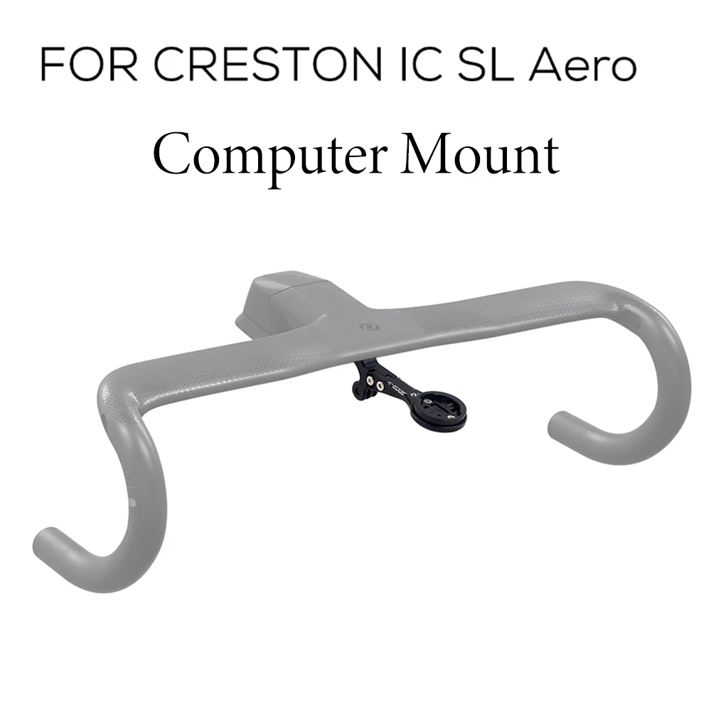 Soporte Delantero para Computadora ODINZEUS, Soporte para Gopro, Velocímetro, GPS/Garmin/Bryton/Wahoo, Compatible con Creston IC Sl Aero Cockpit