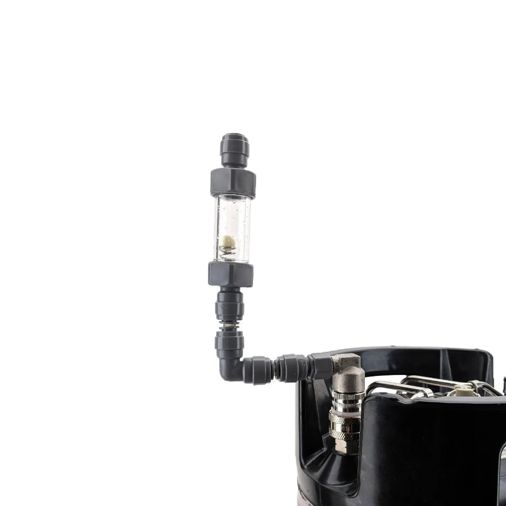 KegLand Kit de llenado de barril automático Tapón de flujo Duotight/Gen 2 Herramienta de barra de accesorios para elaboración de cerveza