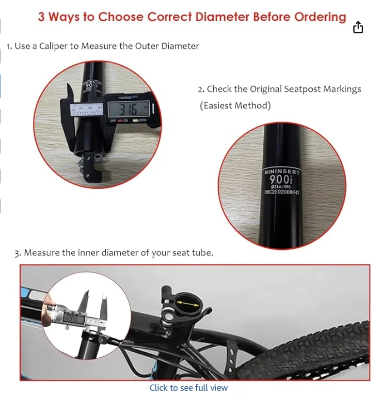 Kindshock KS EXA 900i tija de sillín 30,9/31,6*395mm Cable de bicicleta de montaña Control elevador tubo de asiento gotero de enrutamiento interno