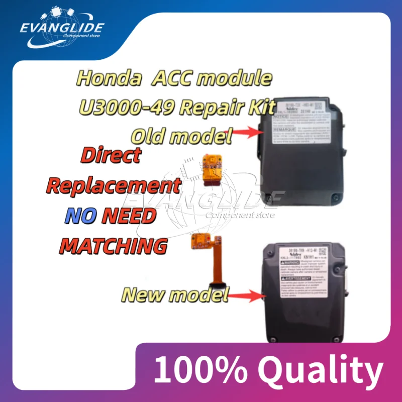 Reparación del módulo de cámara multifunción ACC de Honda (Código de fallo: U3000-49) para Odyssey, Elysion, Accord, Civic, reparación del sistema ACC LKAS del coche.