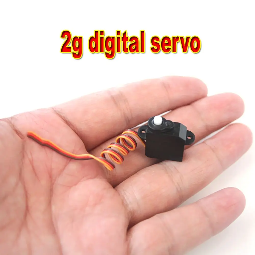 Micro Servo Digital para coche, modelo de coche con rotación de 260 grados, modelos de avión de Vuelo interior, alta calidad, 2g