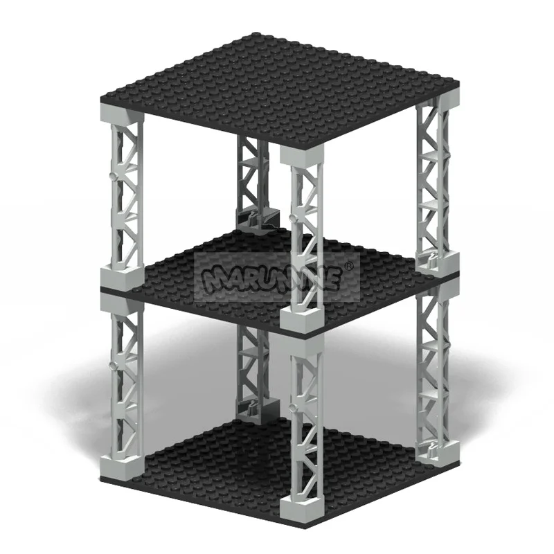 Bloques de construcción Marumine, placa Base de doble cara 16x16 91405, piezas de ensamblaje, placa Base de ladrillos MOC, Idea, tablero de construcción para casa