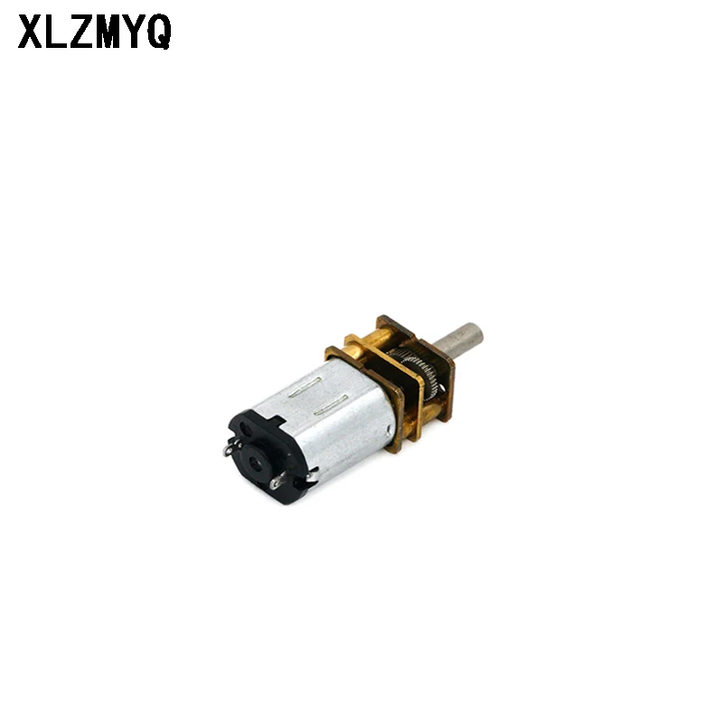Micro Motor de engranaje de Metal, rueda de engranaje, 30RPM, 60RPM, 100RPM, 200RPM, 600RPM, 1000RPM, RPM, 10 piezas, DC 3V, 6V, 12V, DIY, electrónico