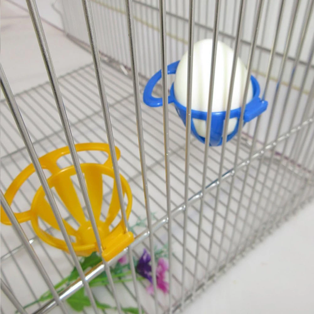 Cesta colgante para alimentador de loros y pájaros, contenedor para huevos, frutas y verduras, cuenco para Nido de Paloma Canario, utensilios de alimentación para pájaros y mascotas