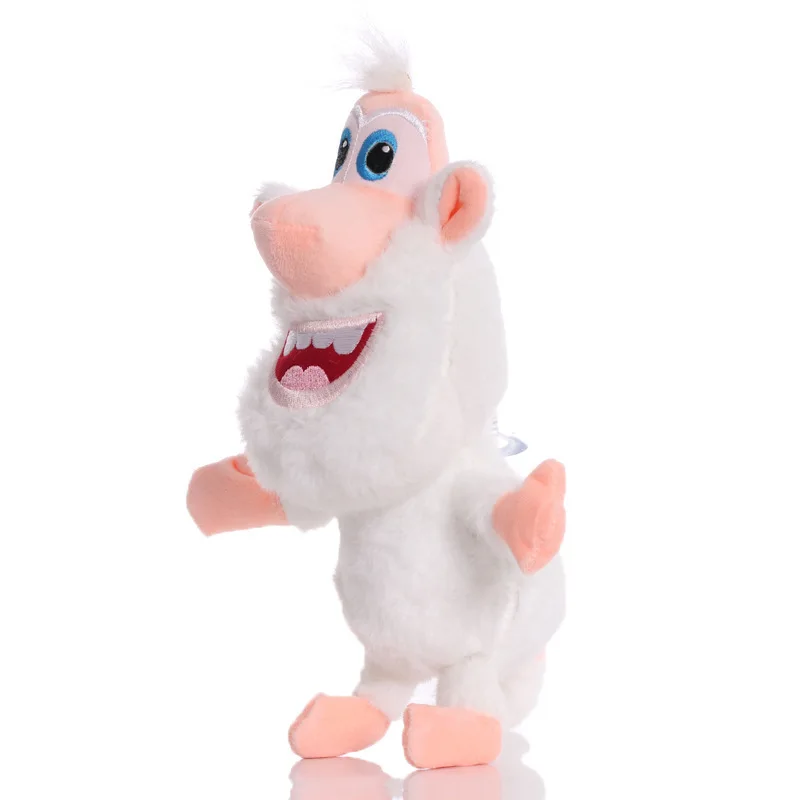 Peluches de cerdo blanco ruso de 15/30cm, cerdo blanco cooperado Booba Buba, juguetes de peluche, muñecos de animales de dibujos animados, juguetes de peluche, regalo