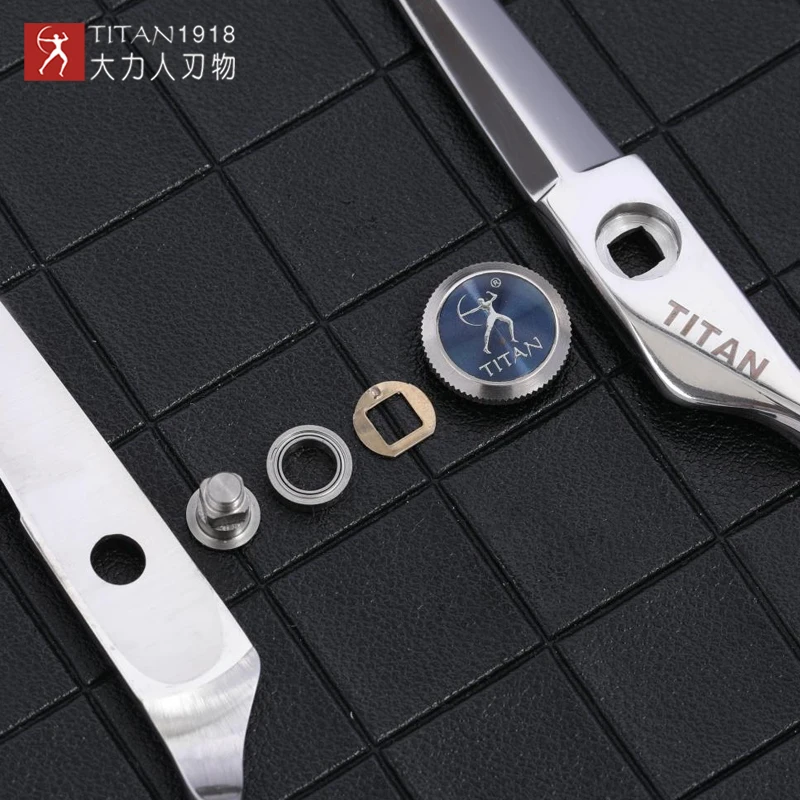 Titan profesional 6 pulgadas 6,5 tijeras de pelo corte de adelgazamiento tijeras de peluquero tijeras de peluquería