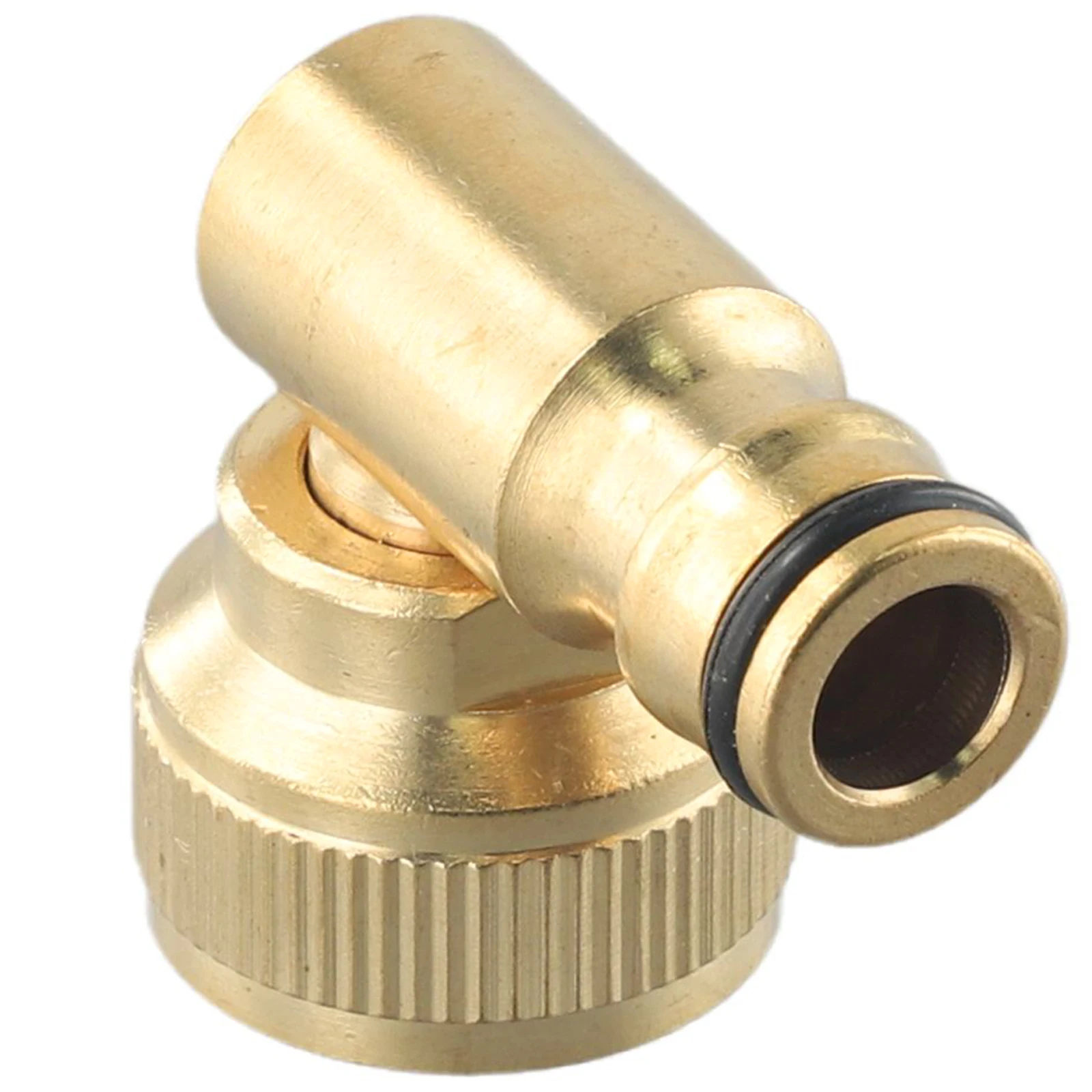 Conector rápido de codo giratorio de carrete de manguera para Hoselock, Conector de grifo roscado hembra de 3/4 pulgadas, conectores de riego de jardín de 90 grados