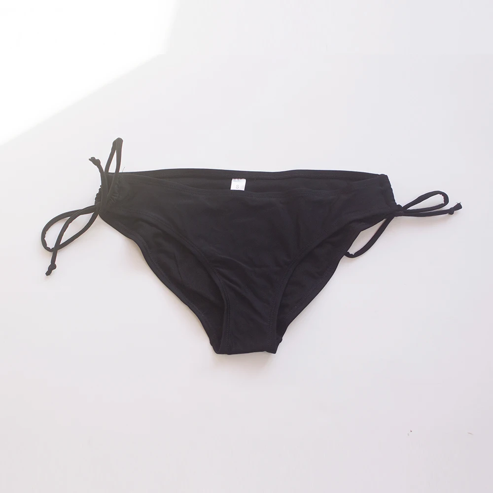 Bikini Básico con Banda Floral, Tanga Brasileña, Parte Inferior de Bikini para Mujer 2026, Traje de Baño Sexy, Parte Inferior de Traje de Baño para Mujer 171T