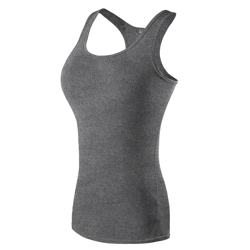 Chaleco de Yoga Sexy para mujer, secado rápido, sin mangas, Color sólido, secado rápido, correr, gimnasio, deporte, camisas de Yoga para mujer, camiseta sin mangas para Fitness