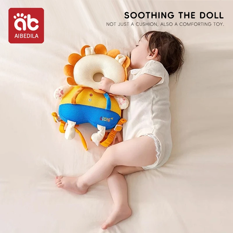 AIBEDILA-Cojines de reposacabezas de protección para la cabeza del bebé, artículos para el cuidado del bebé recién nacido, ropa de cama, almohadas de seguridad para niños, AB268