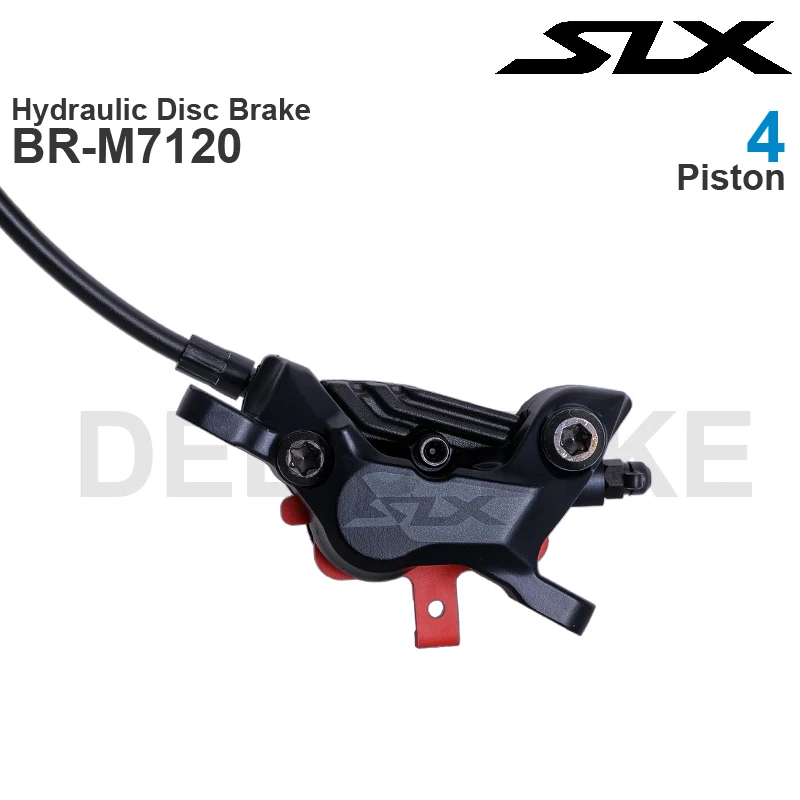SHIMANO SLX M7120 grupo de frenos hidráulicos BL-M7100 palanca BR-M7120 freno de 4 pistones con pastillas para piezas originales de bicicleta MTB