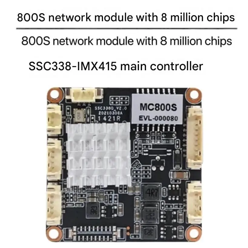 Módulo SSC338Q IMX415 de 8MP, Módulo IP FPV MC800S OpenIPC RTSP con Lente de 2.8mm