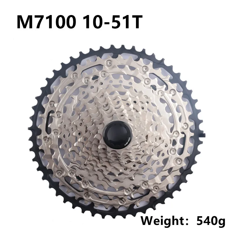 Shimano SLX CS-M7100 Cassette 12s para piezas de conducción de bicicleta de montaña Original 12 velocidades 10-51T 10-45T