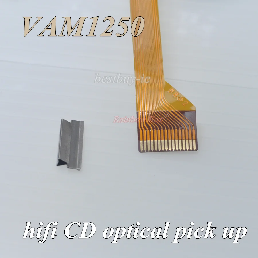 Nuevo y original VAM1250 (VAM1254 VAU1254) superficie de contacto dorada HiFi CD conjunto de servicio de recogida óptica lente láser VAU1255