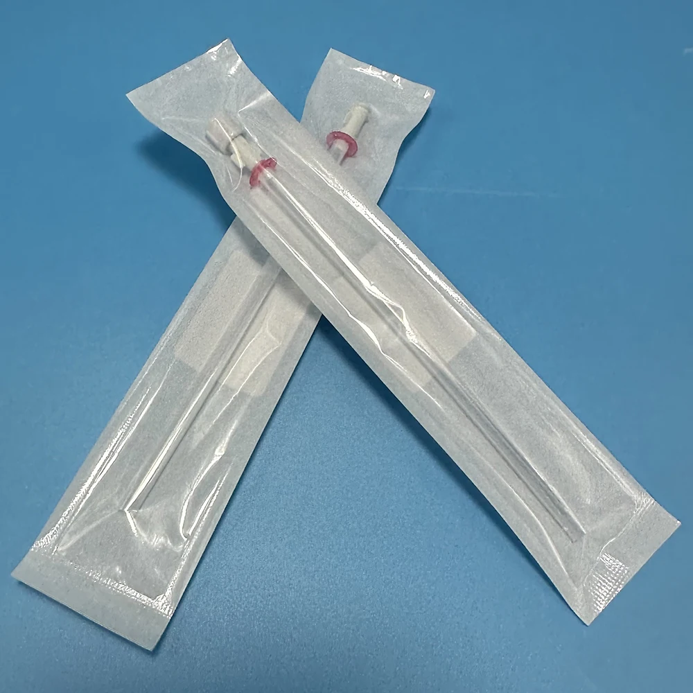 10 unids/caja catéter para gatos con estilete 3Fr agujero final 4Fr agujeros laterales catéteres urinarios para gatos sala de cuidado de mascotas