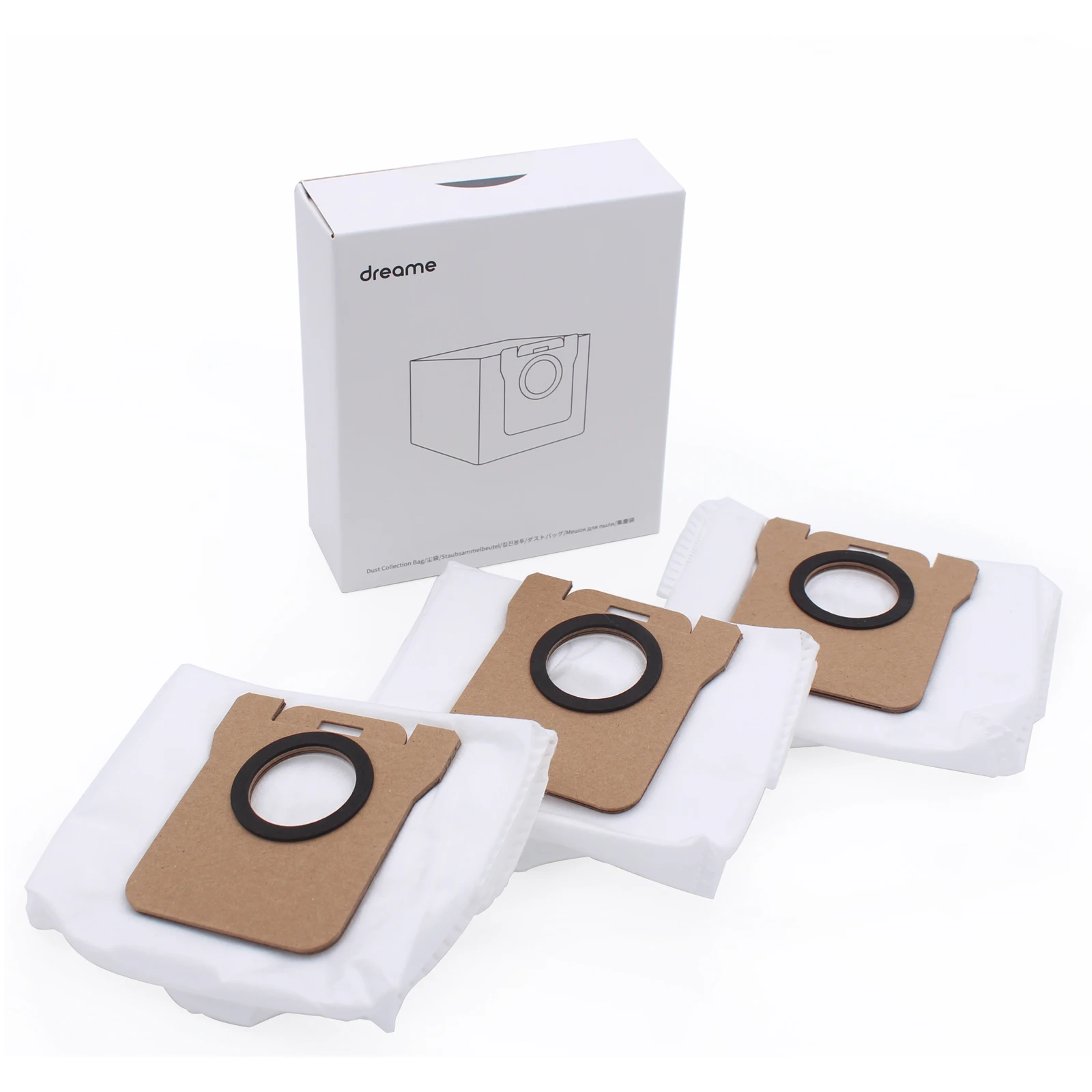 【Original】 Robot aspirador Dreame L20 Ultra opcional, cepillo giratorio, filtro, bolsa para el polvo, paño de fregona, accesorios de cepillo lateral