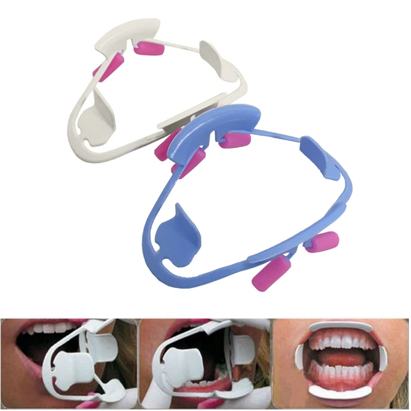 JUMTOP-Retractor de labio y mejillas dentales, abridor de boca de ortodoncia, herramientas de dentista Intraoral 3D, materiales de odontología