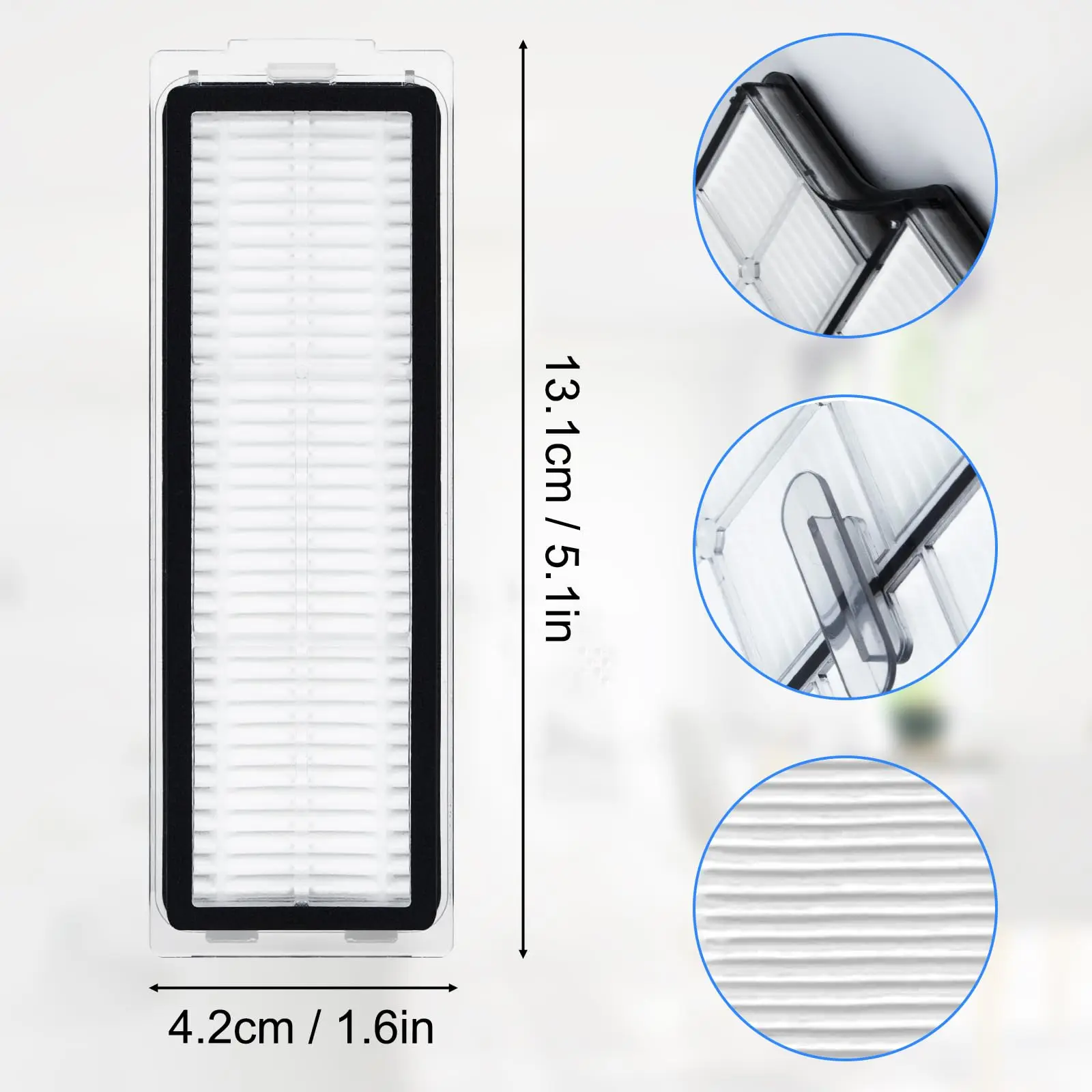 Para Xiaomi Robot aspirador X20 Max / D109GL / Mijia M30 accesorios cepillo principal Cepillo Lateral filtro Hepa paño de mopa bolsa de polvo