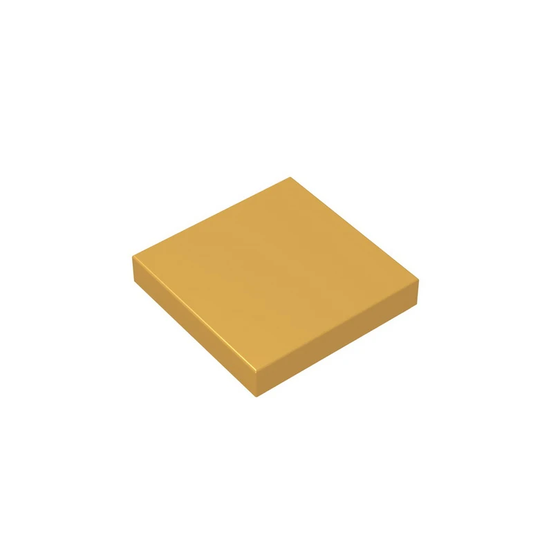 Gobricks-bloques de construcción para niños, 10 piezas, montaje de piezas, azulejos planos 2x2, compatibles con 3068, juguetes educativos para niños