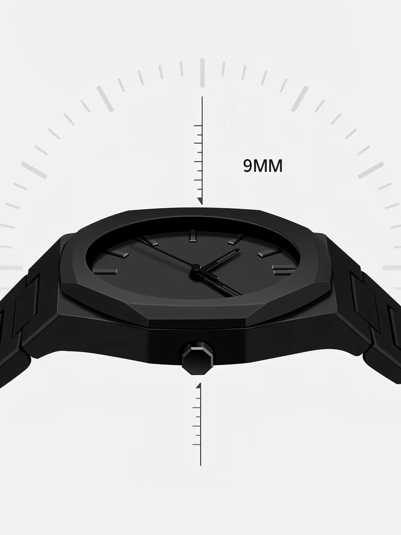 Reloj de Cuarzo para Hombre TOMI, Estilo Simple, Clásico, para Uso Diario