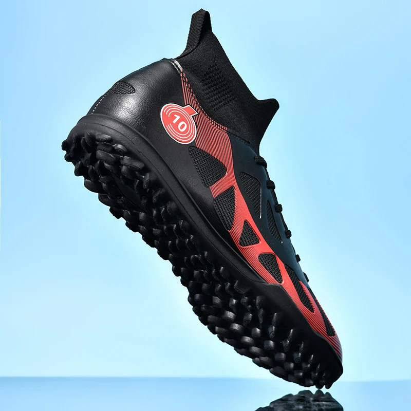 Zapatos de fútbol deportivos profesionales TF, zapatos de entrenamiento duraderos resistentes al desgaste para adolescentes con uñas rotas, zapatos de fútbol de alta calidad para adultos